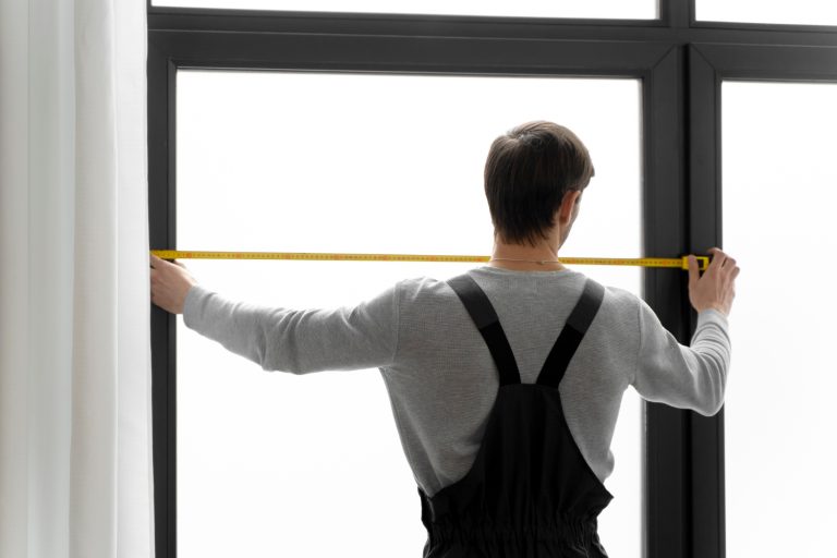 PVC pencere ölçüm çalışması